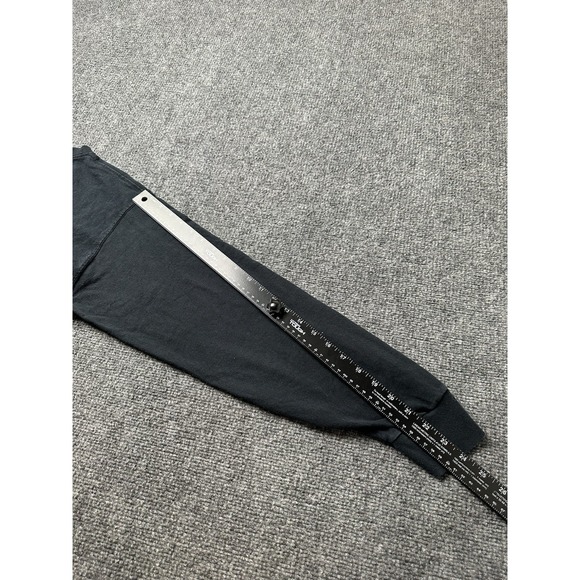 Mens Long Sleeve T Shirt RS Print Graphic Black Skate Style, Size L - Picture 5 of 5